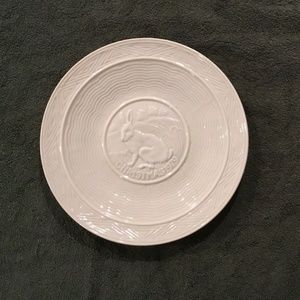 Belleek Christmas Plate 1979 A Hare At Rest